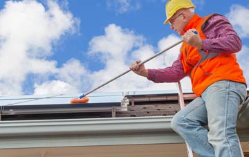 Waste Green soft wash roof cleaning